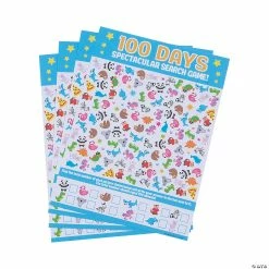 Top 10 😉 100th Day of School Search Game Cards - 30 Pc. 🎉