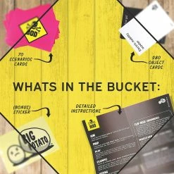 Hot Sale 🤩 Bananagrams Bucket Of Doom Game - Dirty Death Dodging Funny Party Games For Adult Parties And Gifts 😀 -Throwing Toys Shop bananagrams bucket of doom game dirty death dodging funny party games for adult parties and gifts14124289 a03NOWA