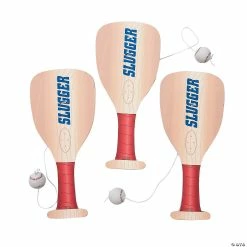 Hot Sale 😀 Baseball Paddleball Games - 12 Pc. 🎉