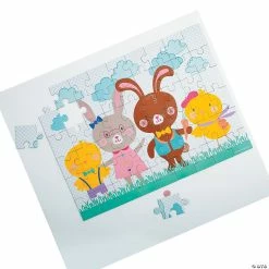Cheap 🤩 Bunny & Chick Easter Puzzles - Set of 12 ✔️