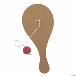 Outlet ❤️ Color Your Own Party Animal Paddleball Games - 12 Pc. 👍 -Throwing Toys Shop color your own party animal paddleball games 12 pc 13871904 a02