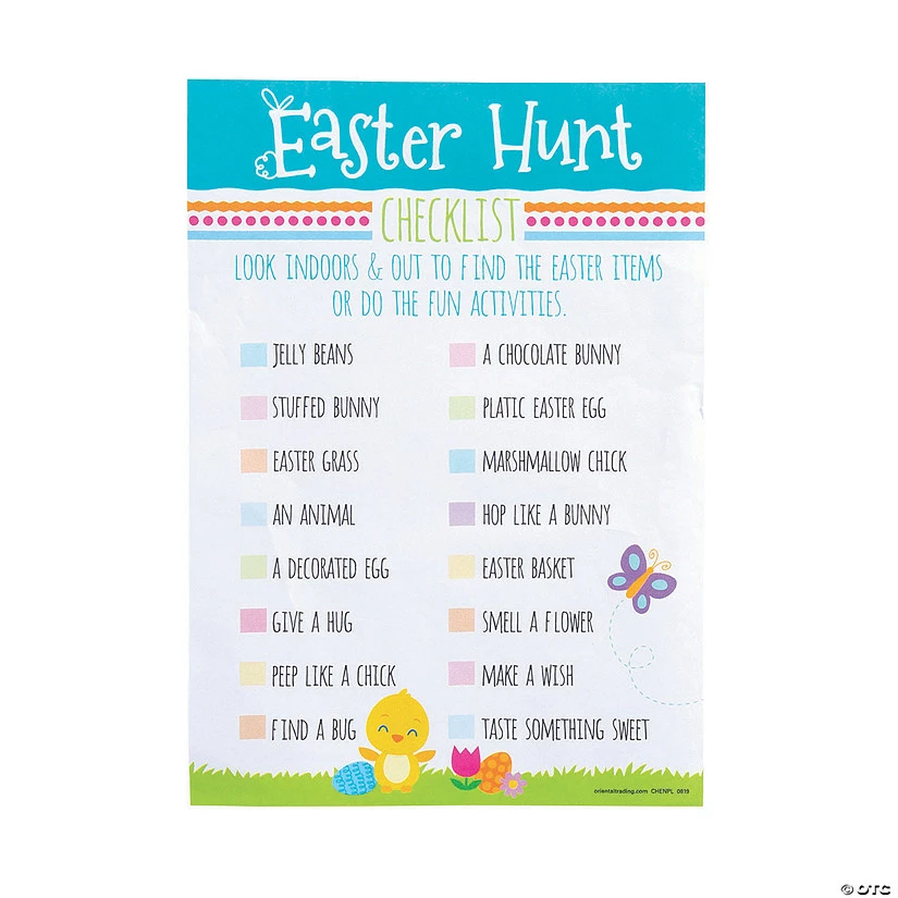 Flash Sale ๐ Easter Egg Hunt Checklists ๐ 3 Flash Sale ๐ Easter Egg Hunt Checklists ๐