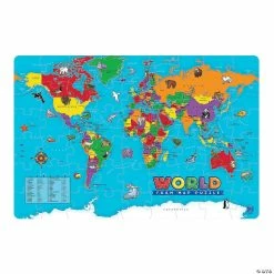 Brand new 🌟 Educational Insights World Foam® Map Jigsaw Puzzle 🛒 -Throwing Toys Shop educational insights world foam map jigsaw puzzle13965362a a02