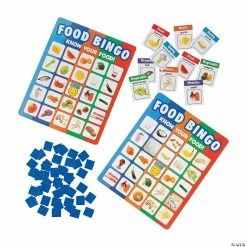 Buy 🤩 Food Recognition Premium Bingo Game - 25 Pc. 🛒