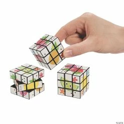 Outlet 😀 Fun Fruit Mini Puzzle Cubes - 12 Pc. ✔️