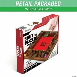Deals ⌛ GoSports Shut the Box Premium Wooden Dice Game, Classic 4 Player Family Board Game 🔔 -Throwing Toys Shop gosports shut the box premium wooden dice game classic 4 player family board game14111176 a05