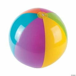 Brand new 🌟 Inflatable 15" Bright Extra Large Beach Balls - 6 Pc. 🥰