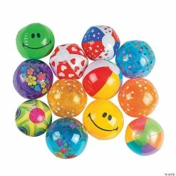 Top 10 ๐ Inflatable 5" Mini Beach Ball Assortment - 25 Pc. ๐