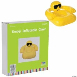 Promo ๐ Inflatable Emoji Chair ๐
