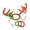 Best Pirce 🔥 Inflatable Reindeer Antler Ring Toss Game 🧨 -Throwing Toys Shop inflatable reindeer antler ring toss game4 5245