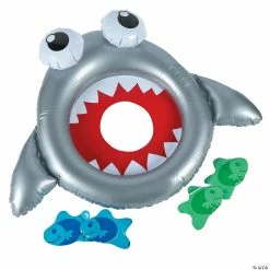 Flash Sale 🎁 Inflatable Shark Bean Bag Toss Game ⌛
