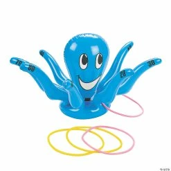 Cheap ❤️ Inflatable Smiling Octopus Ring Toss Game 🧨