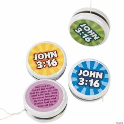 Best Sale 🎉 John 3:16 YoYos - 12 Pc. 👏