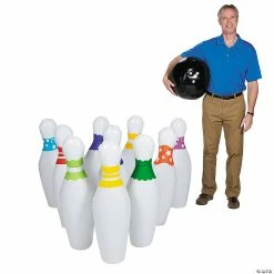 Coupon 🥰 Jumbo Inflatable Bowling Game 🥰 -Throwing Toys Shop jumbo inflatable bowling game61 4050 a02