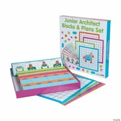 Promo 🔥 Junior Architect Blocks & Plans Set 🥰 -Throwing Toys Shop junior architect blocks and plans set13764717 a02