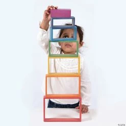 Budget 🤩 Learning Advantage™ Rainbow Architect Rectangles 🤩 -Throwing Toys Shop learning advantage rainbow architect rectangles13931001 a03