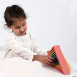 Best reviews of ⌛ Learning Advantage™ Rainbow Architect Triangles ✨ -Throwing Toys Shop learning advantage rainbow architect triangles13931000 a03