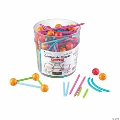 Cheap 🌟 Learning Resources® Geometric Shapes Building Set ❤️