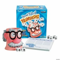Brand new 🔔 Learning Resources Head Full Of Numbers Math Game ⌛