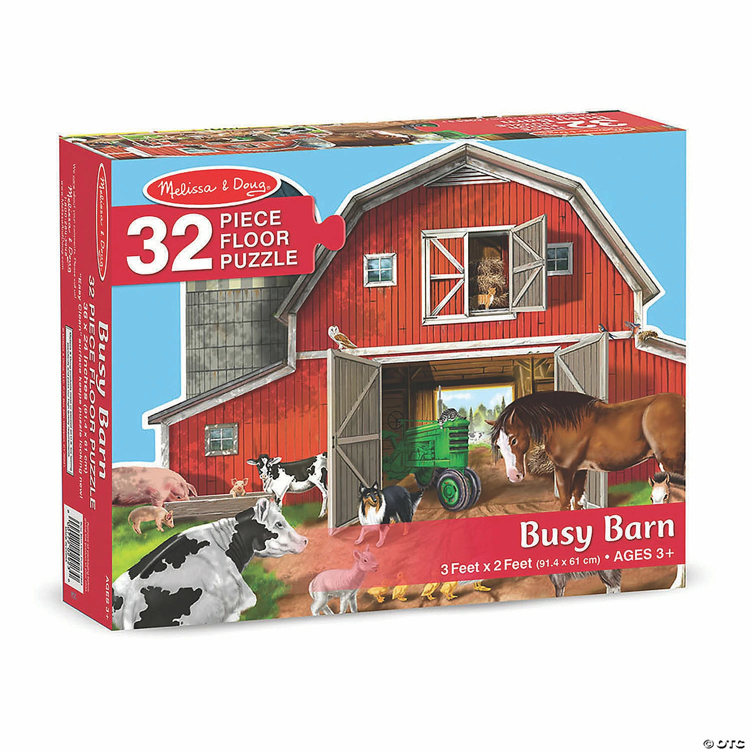Buy 🎁 Melissa & Doug Busy Barn Yard Shaped Jigsaw Puzzle 🎁 4 Buy 🎁 Melissa & Doug Busy Barn Yard Shaped Jigsaw Puzzle 🎁 - Image 2