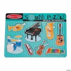 Discount ✔️ Melissa & Doug® Instrument Sound Puzzle ❤️ 7 Discount ✔️ Melissa & Doug® Instrument Sound Puzzle ❤️ -Throwing Toys Shop melissa and doug sup sup instrument sound puzzle13748331 a02