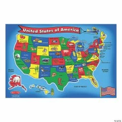 Best deal ๐ Melissa & Doug U.S.A. Map Floor Jigsaw Puzzle ๐ฅ
