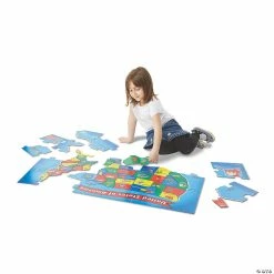 Best deal 😀 Melissa & Doug U.S.A. Map Floor Jigsaw Puzzle 🔥 -Throwing Toys Shop melissa and doug u s a map floor jigsaw puzzle13965855 a02