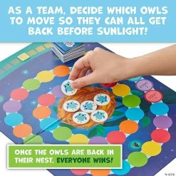 Discount ⭐ MindWare® Peaceable Kingdom Hoot Owl Hoot Cooperative Game 😀 -Throwing Toys Shop mindware sup sup peaceable kingdom hoot owl hoot cooperative gamegm106 a03 1
