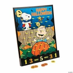 Hot Sale 👍 Peanuts® 🎃 Halloween Disc Drop Game 😍