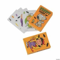 Wholesale 🛒 Peanuts® 🧛 Halloween Playing Cards - 12 Pc. ❤️