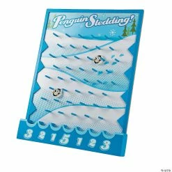Promo 🤩 Penguin Sledding Disc Drop Game 🌟