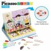 Best Sale 🤩 Picassotiles 108pcs Reusable Magnetic Face Sticker Puzzle Book Drawing Board PTD08 ✨ -Throwing Toys Shop picassotiles 108pcs reusable magnetic face sticker puzzle book drawing board ptd0814192826NOWA