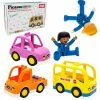 Best deal 😍 PicassoTiles - People Character Figure Set 3 Cars PTA05 🌟 -Throwing Toys Shop picassotiles people character figure set 3 cars pta0514196905NOWA