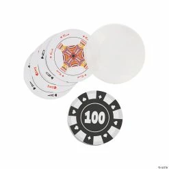 Best deal ❤️ Poker Chip Playing Cards - 12 Pc. 🌟