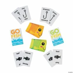 New 🧨 Regular & Irregular Plural Go Fish Game Sets- 2 Pc. 👍