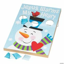 Best reviews of ❤️ Religious Snowman Bean Bag Toss Game 👍