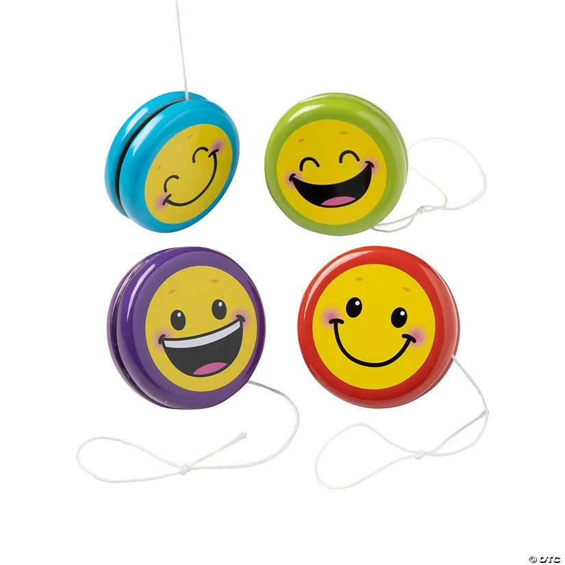 New ⭐ Smile Face YoYos - 12 Pc. ⌛ 3 New ⭐ Smile Face YoYos - 12 Pc. ⌛