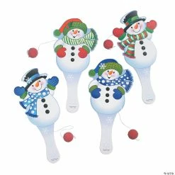 Best reviews of ⭐ Snowman Paddleball Games - 12 Pc. 🌟 -Throwing Toys Shop snowman paddleball games 12 pc 4 8073 p