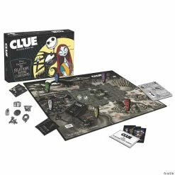 Outlet 🛒 USAopoly CLUE®: Disney Tim Burton's The Nightmare Before ❄ Christmas 🌟