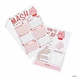 Budget ✔️ Valentine's Day MASH Game Cards 👍 -Throwing Toys Shop valentines day mash game cards13933320 a02