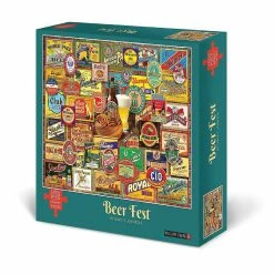 Flash Sale 💯 Willow Creek Press Beer Fest 1000-Piece Puzzle 🤩