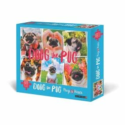 Budget 😍 Willow Creek Press Doug the Pug: Pugs & Kisses 1000-Piece Puzzle ✨