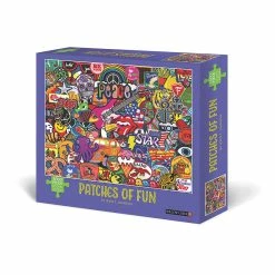 Cheap ⌛ Willow Creek Press Patches of Fun 1000-Piece Puzzle 🛒