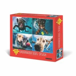 Promo ✔️ Willow Creek Press Underwater 🐶 Dogs: Splash 1000-Piece Puzzle 🎁