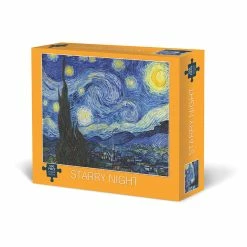 New 🔥 Willow Creek Press Van Gogh Starry Night 500-Piece Puzzle ❤️