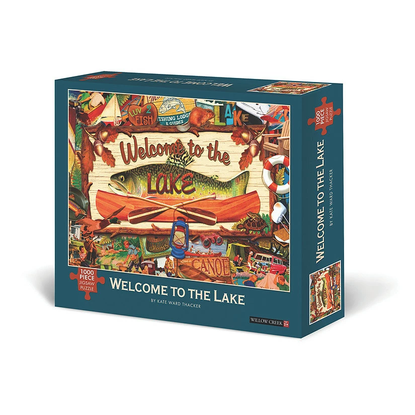 Discount π Willow Creek Press Welcome To the Lake 1000-Piece Puzzle β 3 Discount π Willow Creek Press Welcome To the Lake 1000-Piece Puzzle β