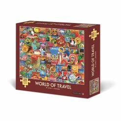 Flash Sale 🔥 Willow Creek Press World of Travel 1000-Piece Puzzle 🎉